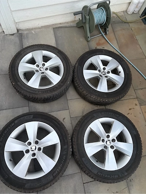 vand jante originale skoda cu anvelope 205/55/16 dot 2023 - imagine 5