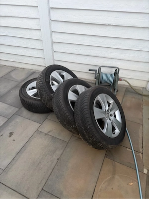 vand jante originale skoda cu anvelope 205/55/16 dot 2023 - imagine 6
