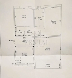 COMPLEX STUDENTESC - 3 CAM | DECOMANDAT | 2 BAI | INCALZIRE PARDOSEALA | RENOVAT | PARTER | RENOVAT - imagine 8