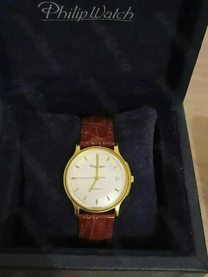 Vând ceas aur 18k Philip Watch NOS automatic