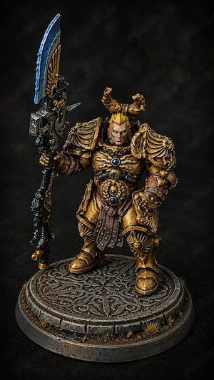 Figurina Warhammer Custodian Valerian