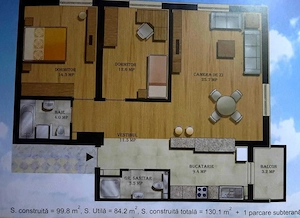 Inchiriez apartament de 3 camere in Complex Jupiter Bucuresti - imagine 2