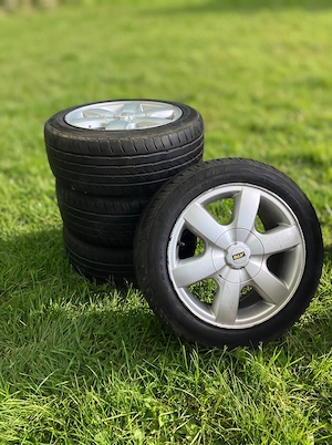 Set 4 jante aliaj ATS 15" (7Jx15 H2) cu anvelope vara Matador Hectorra 3 195/50 R15