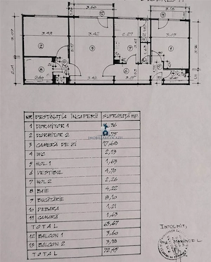 Apartament 3 camere Semidecomandat Al.Calinesti - imagine 9