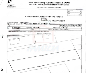 55.000 euro  NEGOCIABIL  1.000 mp, teren intravilan, Sat Costi - imagine 4