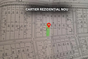 Vând teren intravilan, în cartier nou, 775 mp Călugăreni   asfalt, utilități, 7 min de Arad și A1 - imagine 2