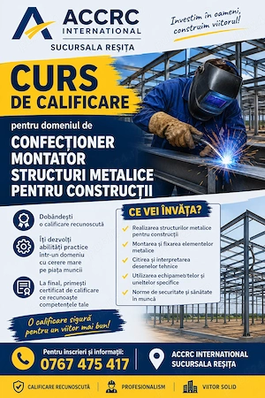 Confectioner structuri metalice pt constructii