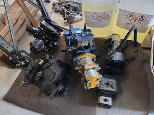 Pompa Hidraulica mara Incarcator Buldoexcavator Vola Excavator Buldozer Sauer Bosch Rexroth Linde  - imagine 3