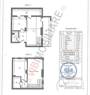 Comision 0 - 2 camere - Duplex - GrandVia Park - imagine 13