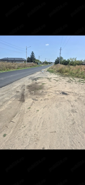 Teren 3700 mp DJ + utilități, 19 m deschidere, Cartojani Giurgiu - imagine 2