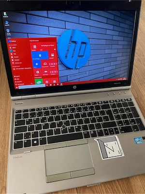 Laptop HP EliteBook intel core i5,Display 15,6 inch,Windows 10 Pro,8gb ram ddr3,320gb memorie,bateri