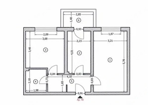 Vând apartament cu 2 camere, decomandat nou in complex  Arttemple, sos. Sălaj - imagine 7