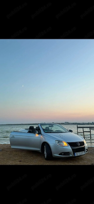 Vând VW Eos 2, 0 benzină FSI 150 cp din 2006 , cabrio,2500 euro neg ! - imagine 9
