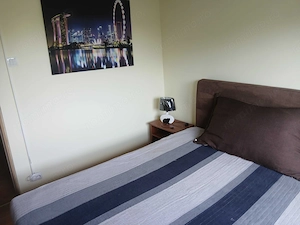 Închiriez apartament 2 camere, decomandat,complet utilat, parcare   7 min Metrou Piața Sudului - imagine 2