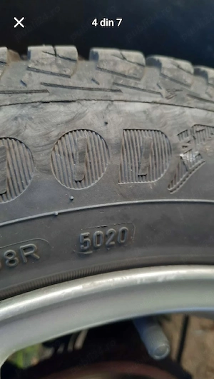 Vând 4 anvelope 195 55 16 Goodyear Allseason DOT5020  - imagine 4