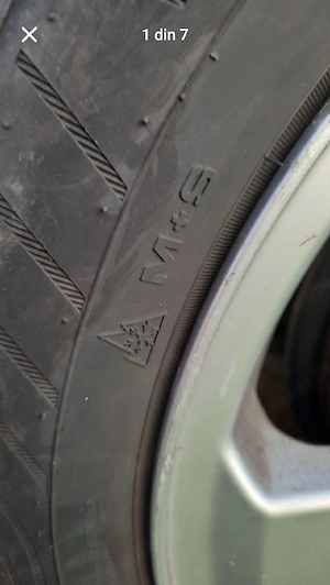 Vând 4 anvelope 195 55 16 Goodyear Allseason DOT5020  - imagine 2