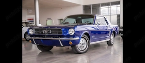 Ford Mustang vehicul istoric in talon reconditionat 