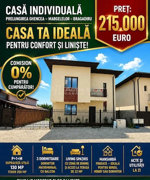 Vanzare Casa individuala - Vila - Prelungirea Ghencea - Margelelor - STB -215000E - Comision  0  - a