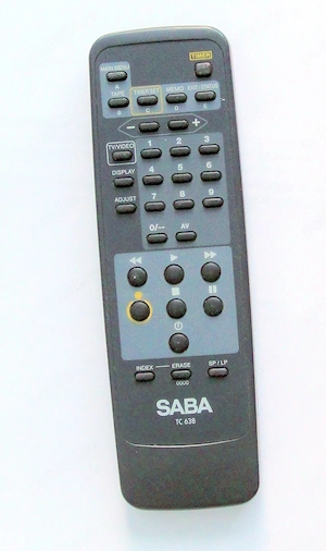 Telecomanda originala vcr tv SABA-TC-638