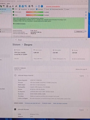 Sistem Dell Optiplex 3000 SFF, Intel Core i5-12500T, 8GB, 256GB SSD, Win 11 PRO - imagine 3