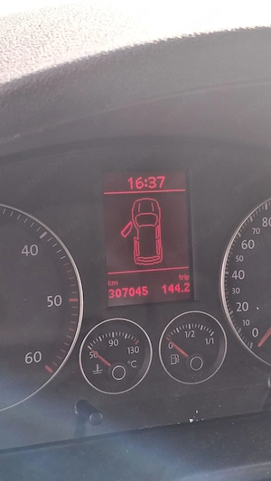VW Caddy LIFE  1.9 TDI 105 cp 2008 5 locuri  - imagine 5