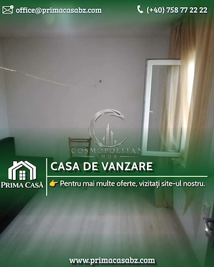 Casa in comuna Sageata BZ teren 3000mp renovata recent Pret: 39.000 euro