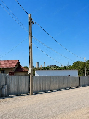 Teren + 2 Hale - Drumu de centura Galati 96 - toate utilitatile - direct proprietar - imagine 5