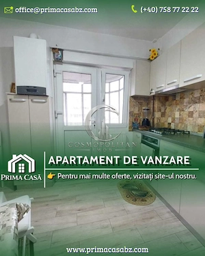 Apartament cu 3 camere zona 0 ~ etaj 5 din 6 ~ Confort 1 decomandat ~ renovat