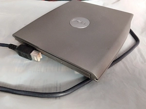 Unitate optică externă DVD-ROM Dell D Bay (PD01S)   Retro Laptop