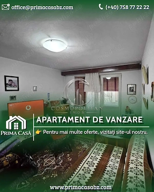 Apartament cu 2 camere zona Crang Stadionului etaj 3 din 4 Pret: 43.000 - imagine 4