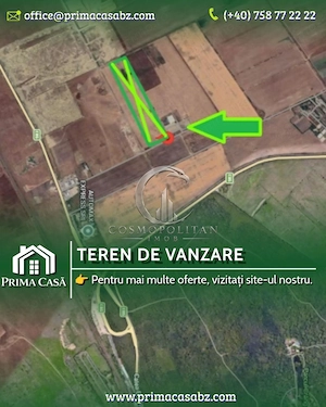 Teren 26.000mp la iesire spre Ploiesti zona Lukoil Pret: 25 mp neg.