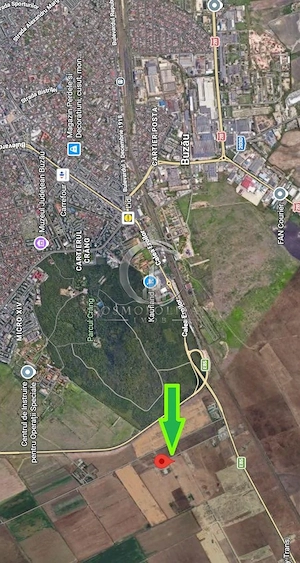 Teren 26.000mp la iesire spre Ploiesti zona Lukoil Pret: 25 mp neg. - imagine 3