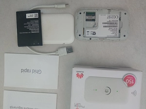Router modem de buzunar wi-fi Huawei E 5573, liber de rețea - imagine 5