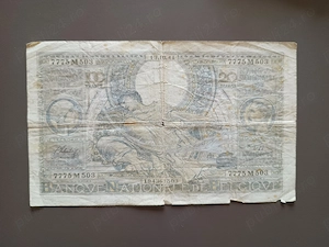 Bancnotă 20 Belgas   100 Francs Belgia 1941 - WW2 (stare uzată)