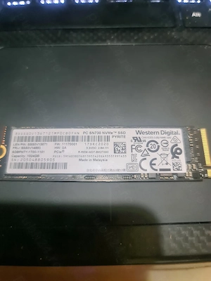 SSD NVME PC Laptop Western Digital 1TB 1000GB, M.2 2280, PCIe Gen4 x4, 6GB s