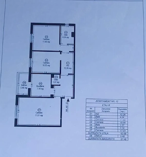 Zona Girocului | Apartament 3 camere | Etaj 3 | Gata de mutare - imagine 14