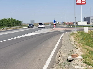 Vand teren  intrav 4,5 HA,la inelul de AUTOSTRADA-Biharia si front  CENTURA si sens giratoriu pe DN - imagine 6