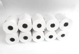 SET 10 role hârtie termică 56mm x 25m- compatibile 57mm x 25m), pentru case de marcat electronice 