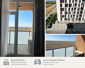 Apartament nou, prima închiriere | 2 camere + parcare - imagine 5