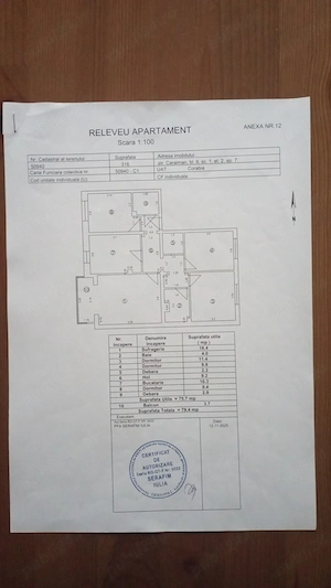 Apartament 4 camere, 75,7 mp,, etaj 2   Corabia - imagine 8