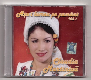 cd asa-i lumea pe pamant claudia martinica muzica populara nou original in tipla sigilat 