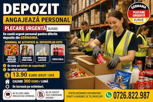 DEPOZIT angajeaza personal