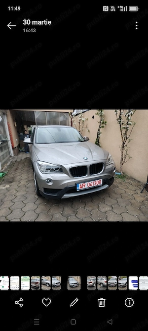 BMW x 1 înmatriculată recent  - imagine 4