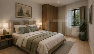 Duplex  de vanzare, 108 mp, 275 mp teren, vatra satului, Giarmata Vii - imagine 3