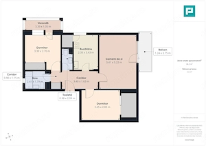 Apartament 3 camere, 82 mp, Str.Episcop Ioan Suciu - imagine 10