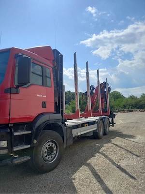 MAN TGS 26.440 forestier cu macara 4x6 - imagine 2