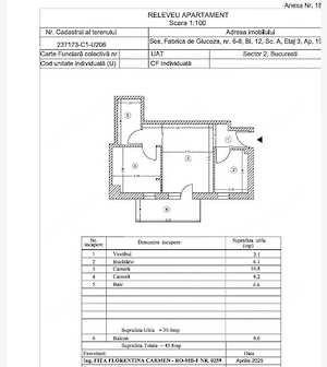 Apartament 2 camere de inchiriat Belvedere Residences - imagine 9