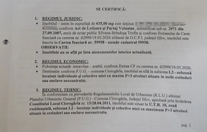 Teren intravilan Ciorogarla