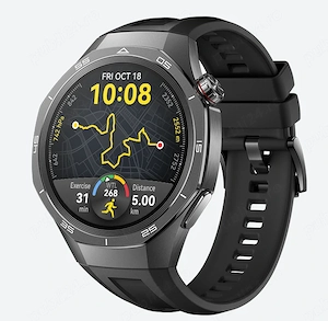 Ceas Smartwatch HUAWEI Watch GT 5 Pro (46 mm) Black   SIGILAT + Curea cadou