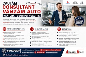 Cautăm Consultant Vânzări Auto | Alătură-te echipei noastre!